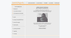 Desktop Screenshot of degorska.art.pl